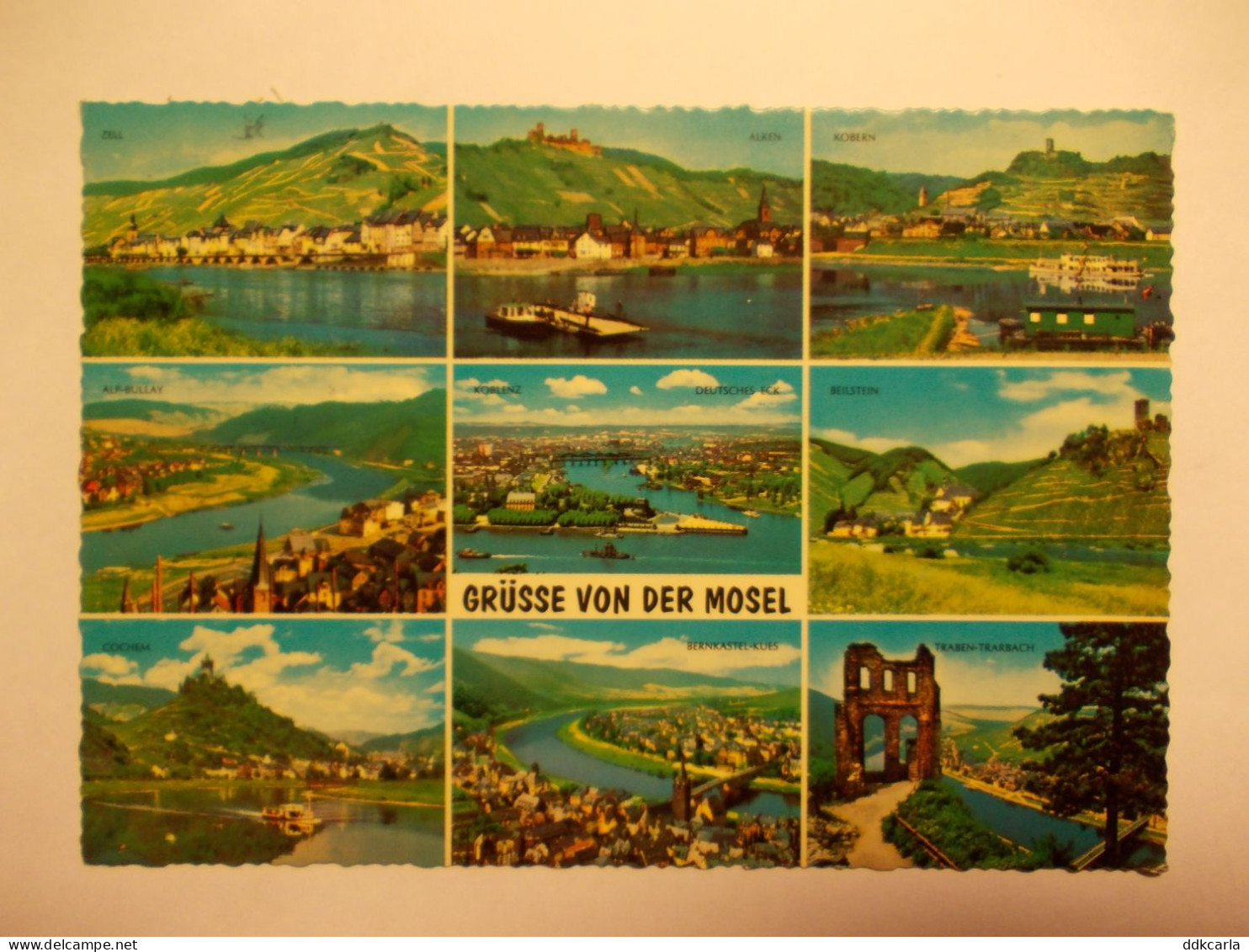 Grüsse Von Der Mosel - Mehrbild - Zell