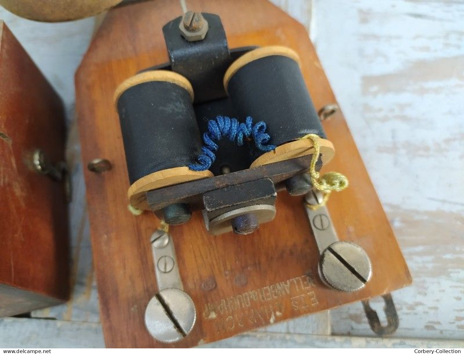 Ancienne Sonnette Téléphone Ets Charron Bellanger Duchamp Concours 1927