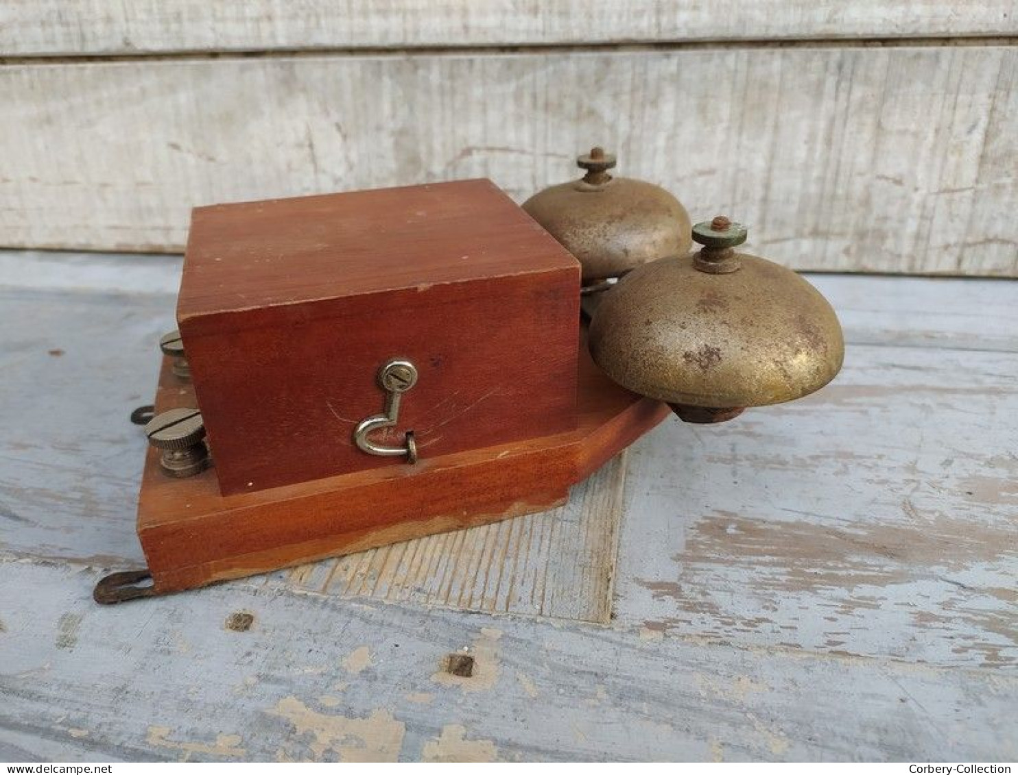 Ancienne Sonnette Téléphone Ets Charron Bellanger Duchamp Concours 1927