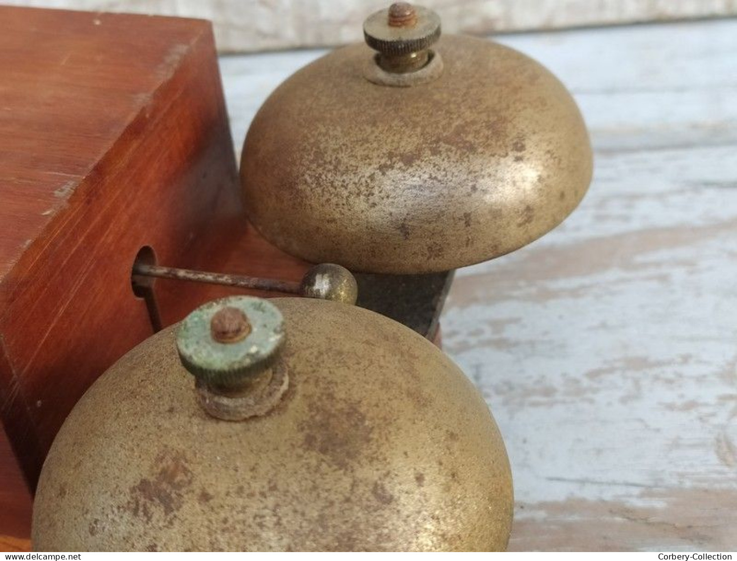 Ancienne Sonnette Téléphone Ets Charron Bellanger Duchamp Concours 1927