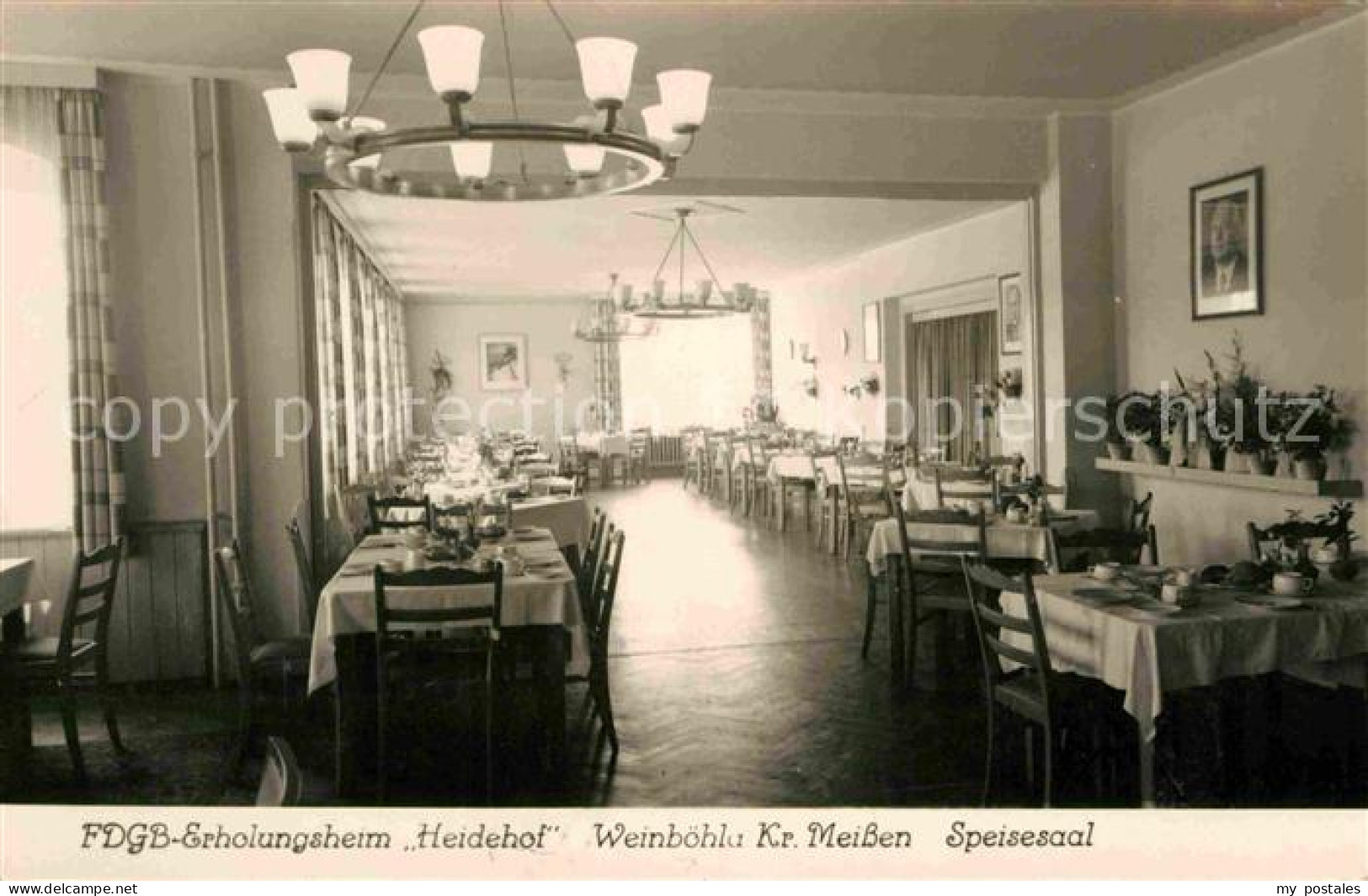 72698597 Weinboehla Erholungsheim Heidehof Speisesaal Weinboehla - Weinboehla