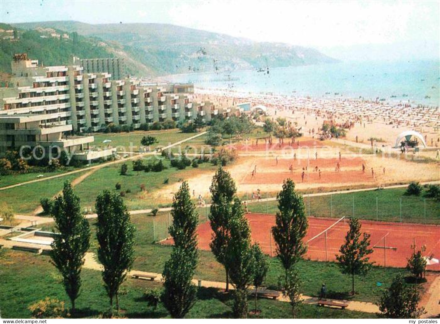 72698335 Albena Hotel Panorama Strand Tennisplatz Burgas - Bulgarie