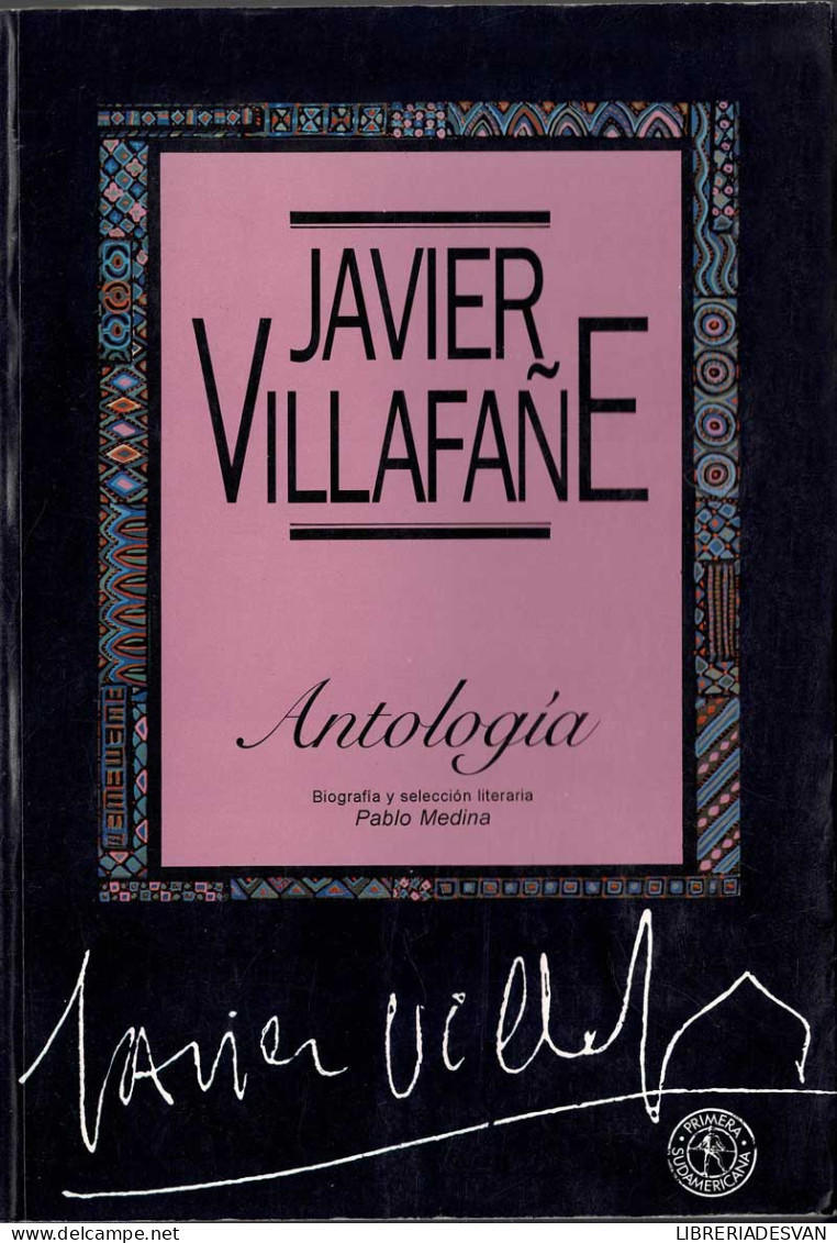 Antología (dedicado) - Javier Villafañe - Other & Unclassified