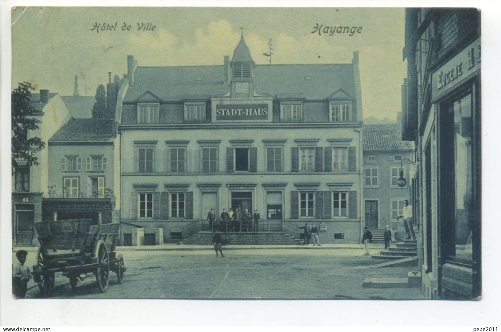 CPA (57 Moselle) - HAYENGE -  Hôtel De Ville - Hayange