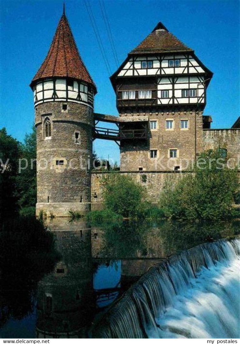 72696442 Balingen Zollernschloss Wasserschloss Wehr Kalender Wandern 1999  Balin - Balingen