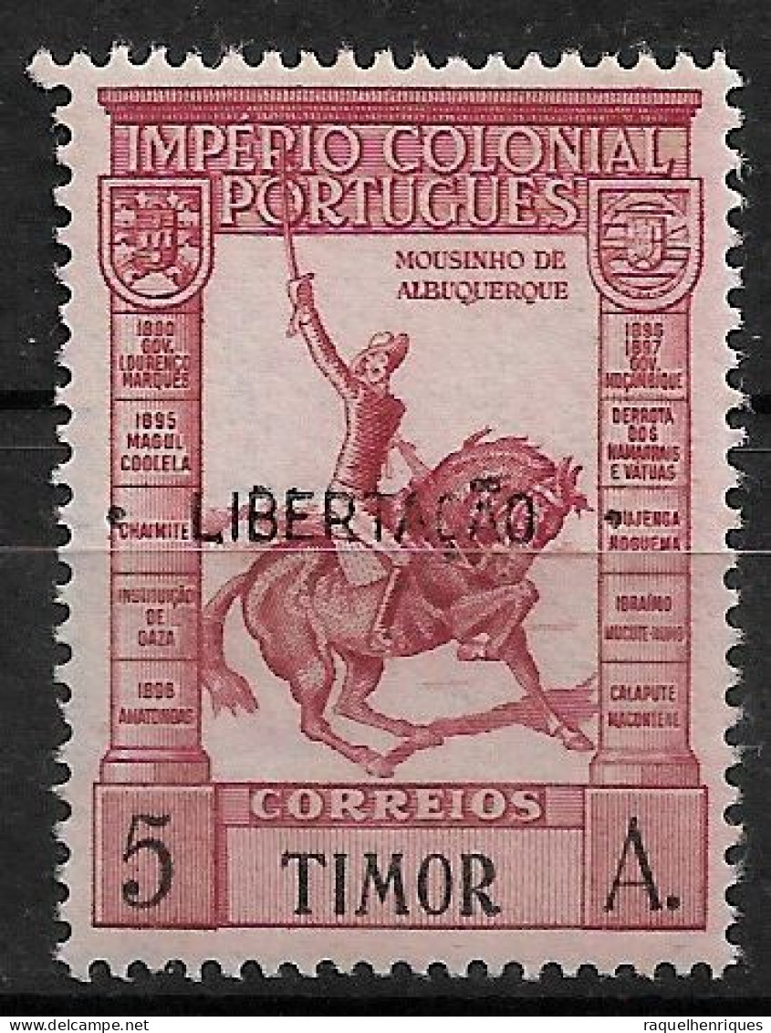 TIMOR 1947 EMPIRE STAMP SURC. "LIBERTAÇÃO" - MNH (NP#72-P17-L3) - Timor