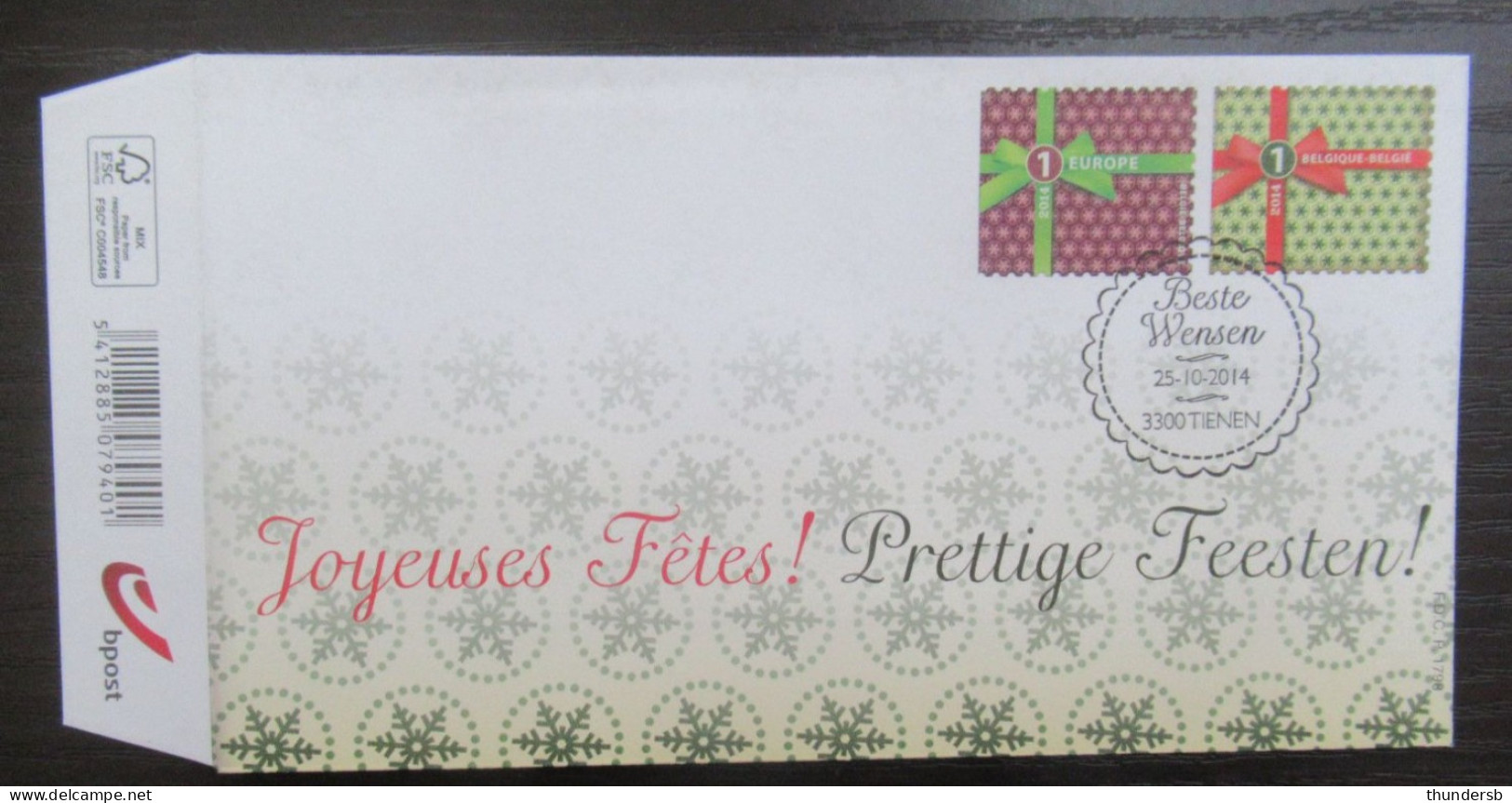 FDC 4467/68 'Kerstmis' - 2011-2014