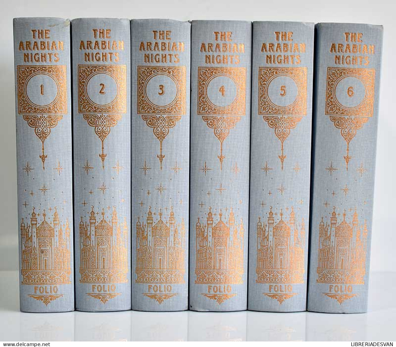 The Arabian Nights. The Book Of The Thousand Nights And One Night. 6 Vols. - Otros & Sin Clasificación