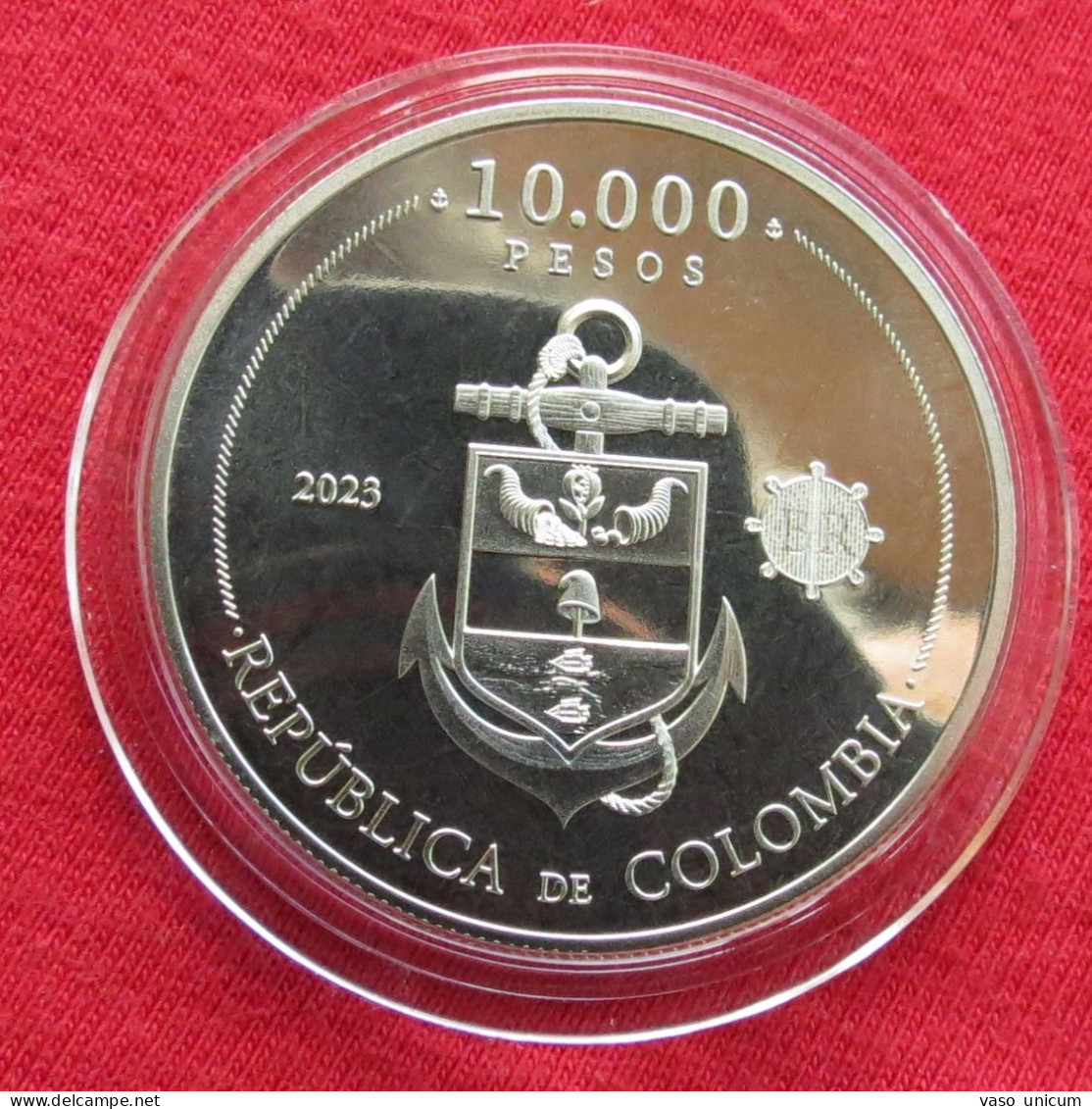 Colombia 10000 Pesos 2023 Maracaibo Sail Ship Unc - Kolumbien