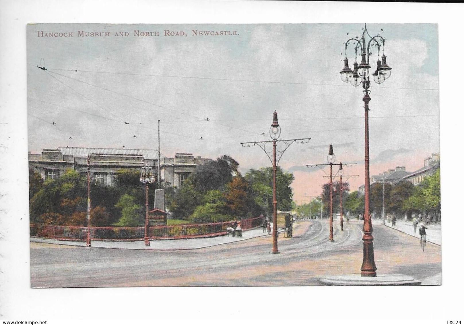 HANCOCK MUSEUM AND NORTH ROAD. NEWCASTLE. - Newcastle-upon-Tyne