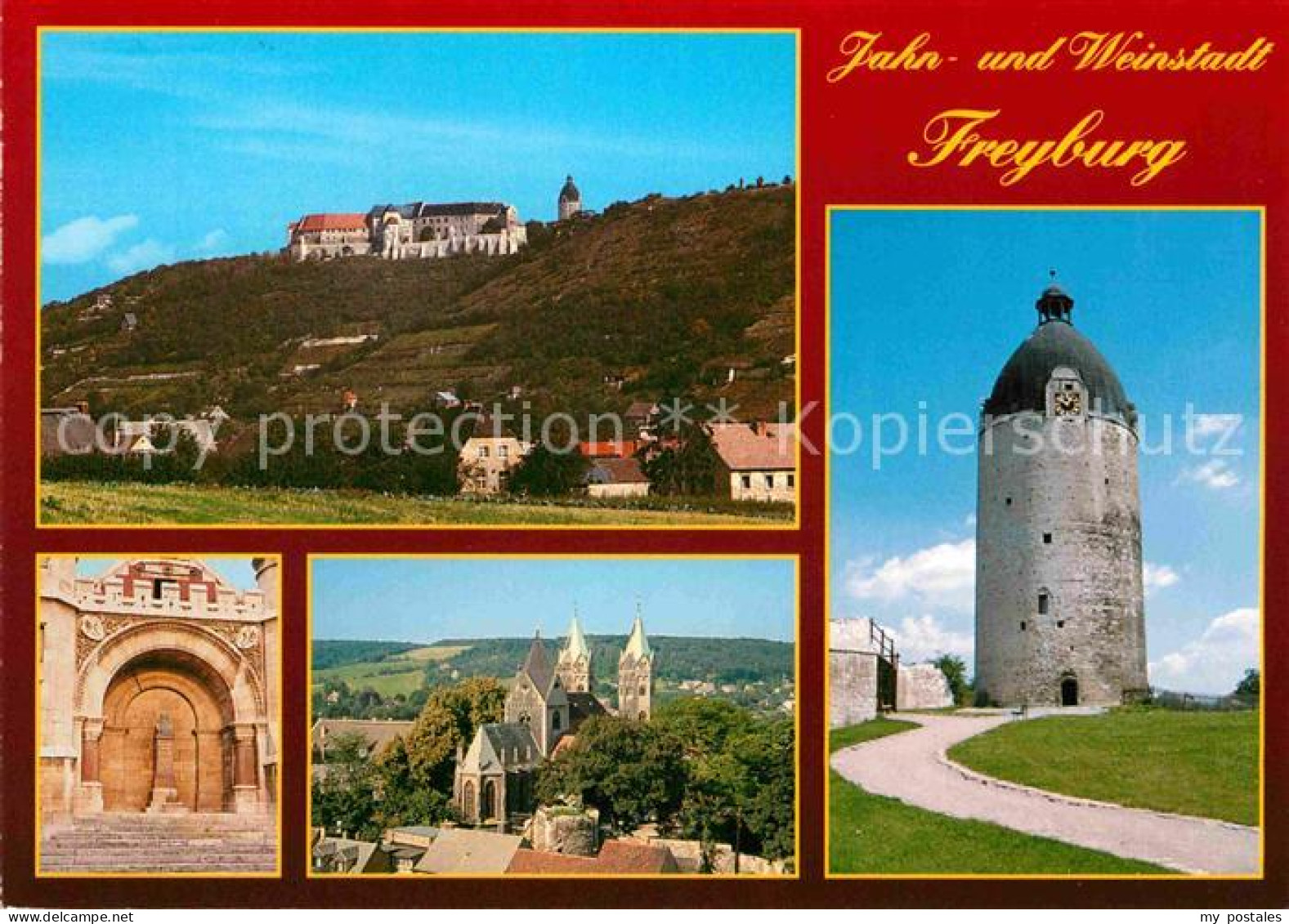 72695206 Freyburg Unstrut Schloss Neuenburg Jahndenkmal Marienkirche Bergfried F - Freyburg A. D. Unstrut