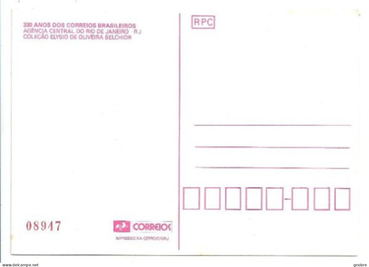 Brazil 1993 OFFICIAL MAXIMUM CARD MAX-173 - Cartoline Maximum