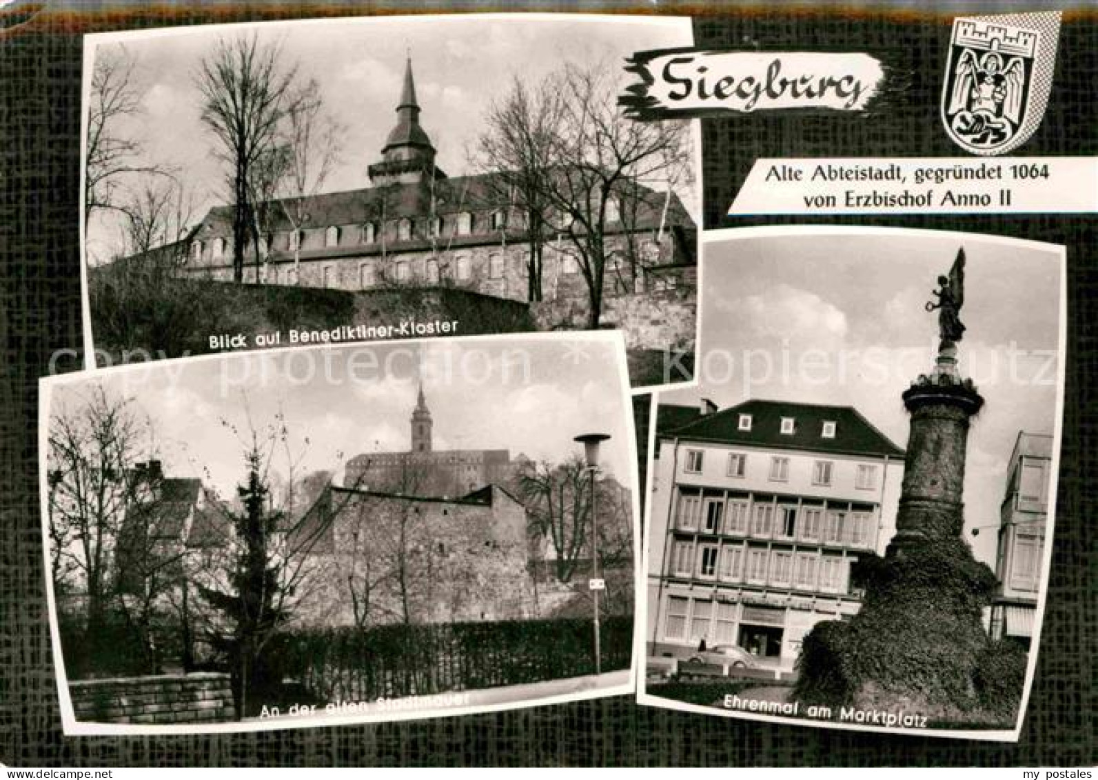 72694727 Siegburg Benediktiner Kloster Marktplatz Stadtmauer Siegburg - Siegburg