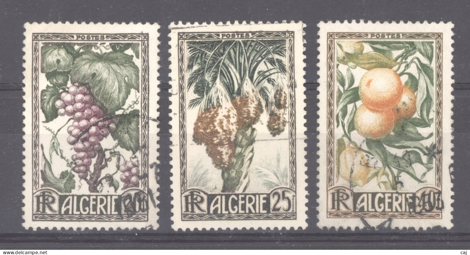 Algérie  :  Yv  279-81  (o)           ,     N2 - Used Stamps