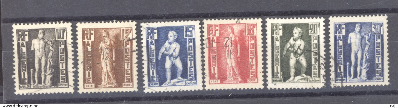 Algérie  :  Yv  288-93  (o) - Used Stamps