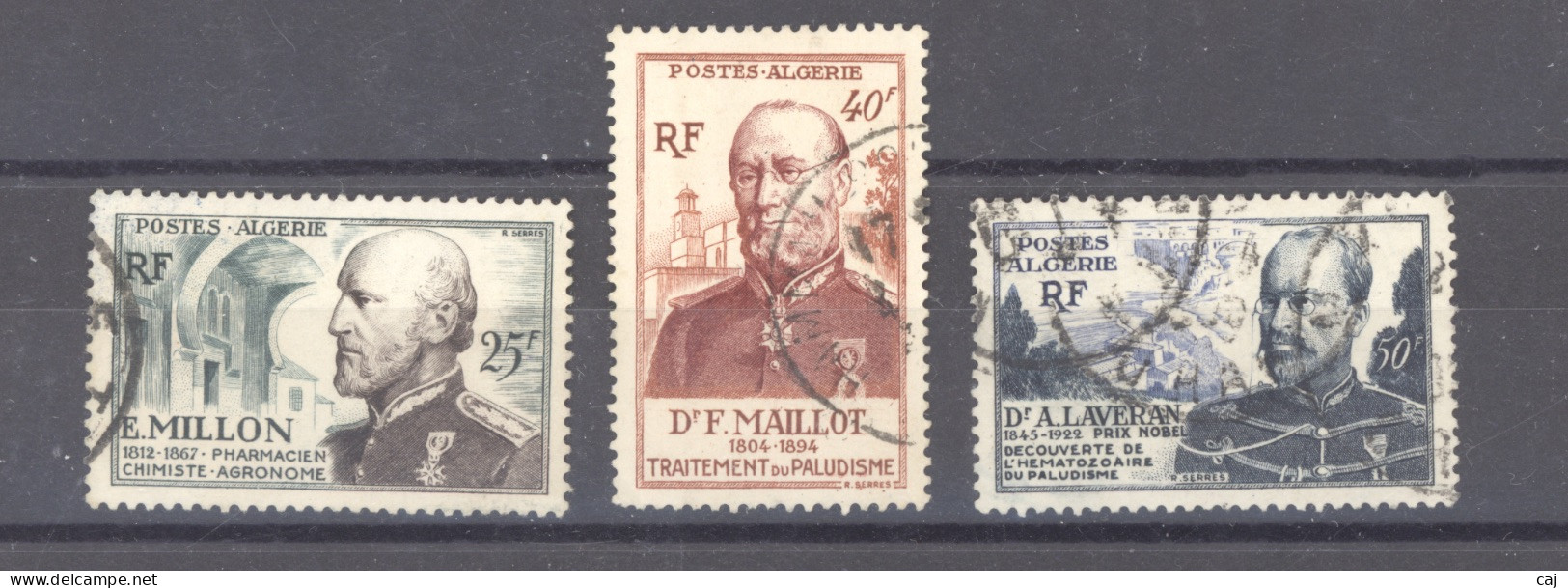 Algérie  :  Yv  304-06  (o)           ,     N2 - Used Stamps