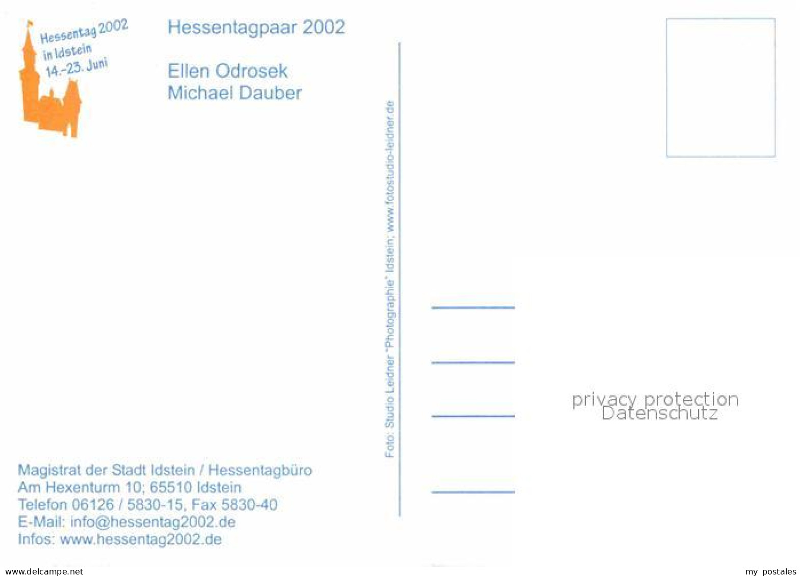 72693378 Idstein Hessentagpaar Idstein - Idstein