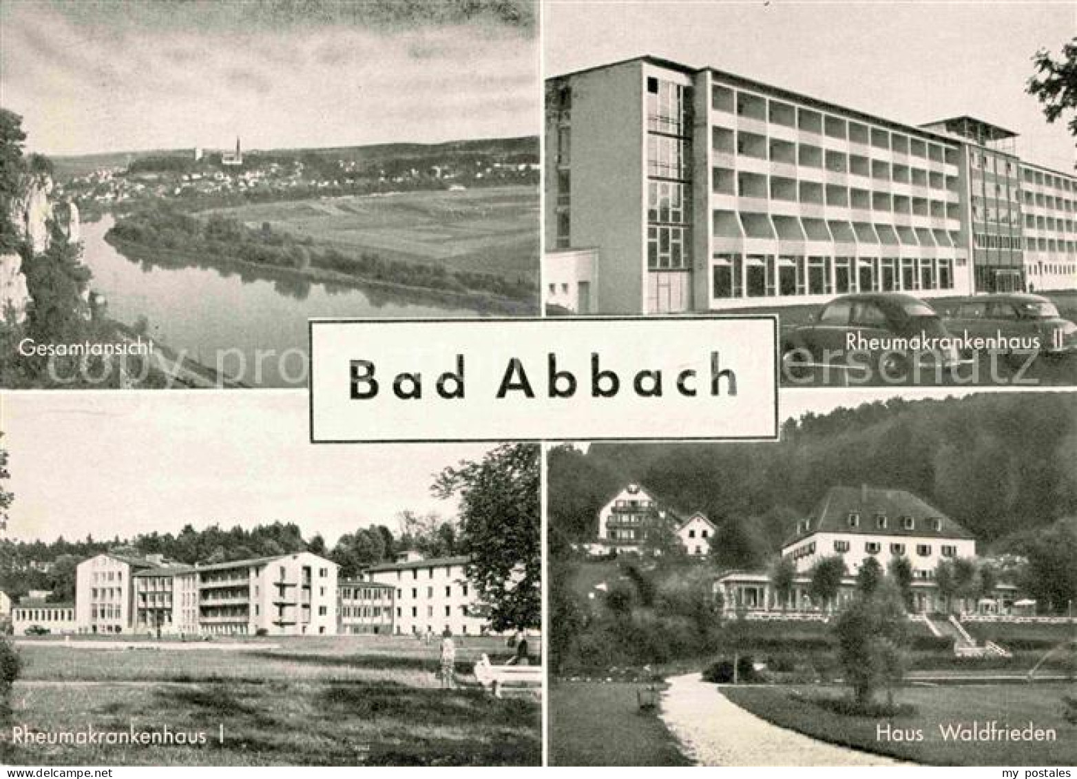 72693170 Bad Abbach Rheumakrankenhaus Haus Waldfrieden  Alkofen - Bad Abbach