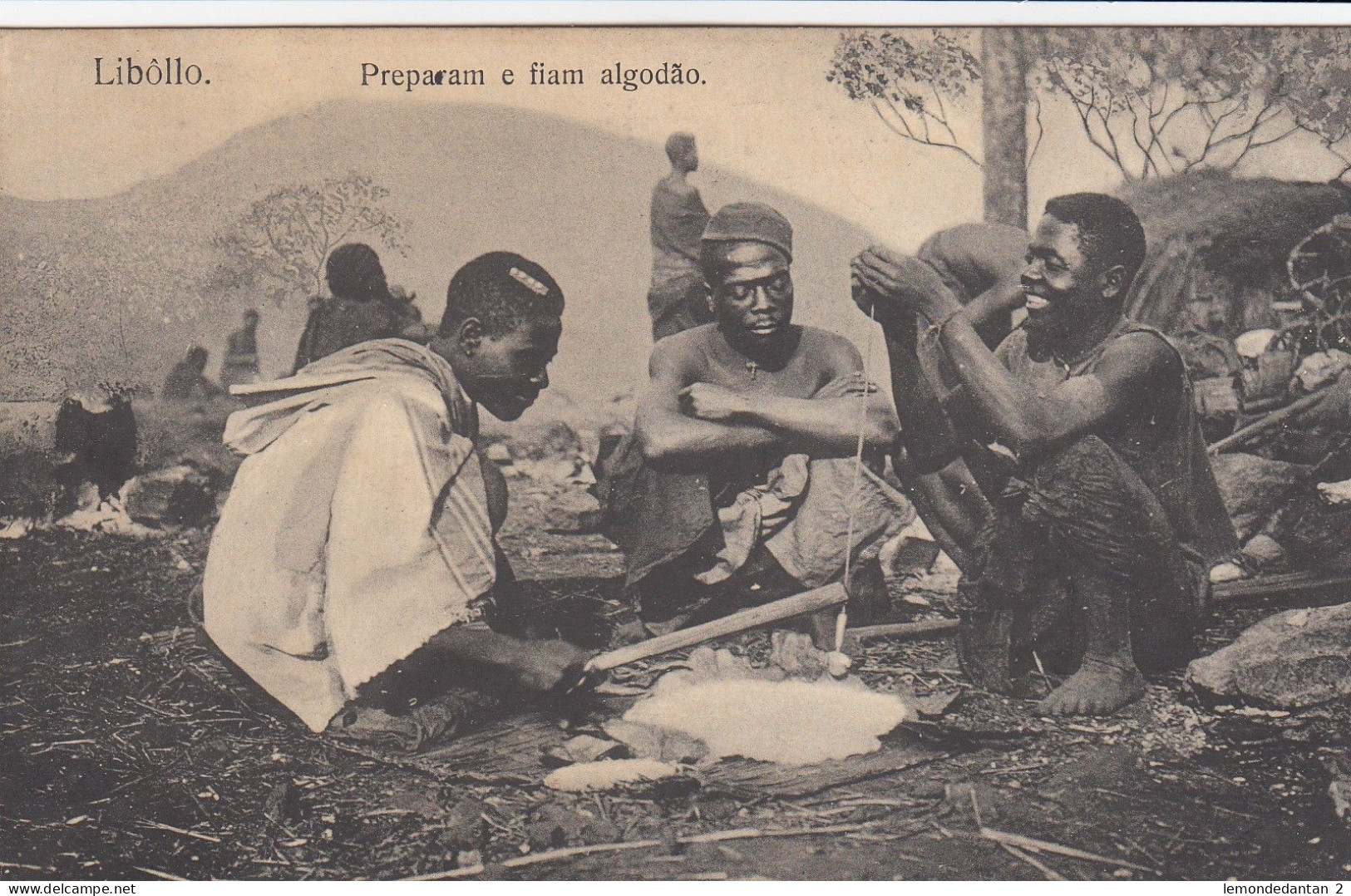 Libollo - Preparam E Fiam Algodão - Angola