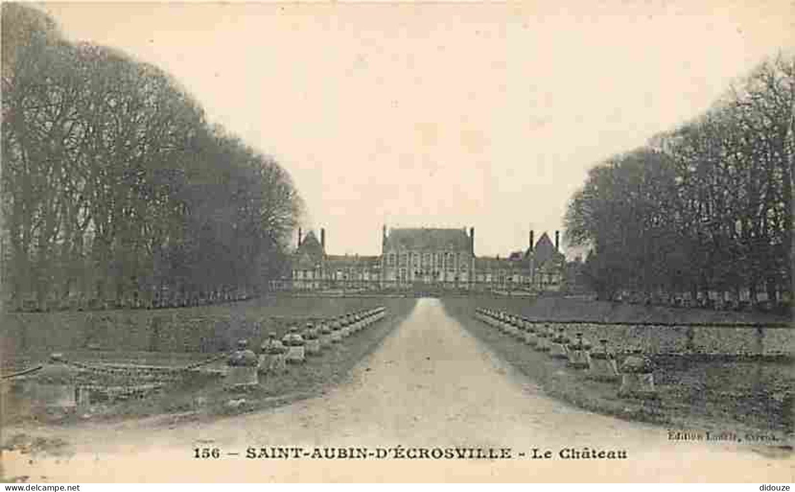 27 - Saint Aubin D'Ecrosville - Le Château - CPA - Voir Scans Recto-Verso - Saint-Aubin-d'Ecrosville