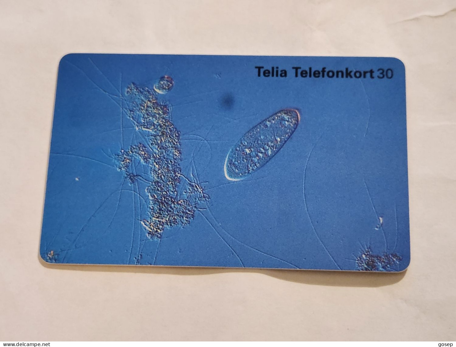 SWEDEN-(SE-TEL-030-0269)-Microorganism-(4)(30 Telefonkort)(tirage-100.000)(3125355)-used Card+1card Prepiad Free - Suecia