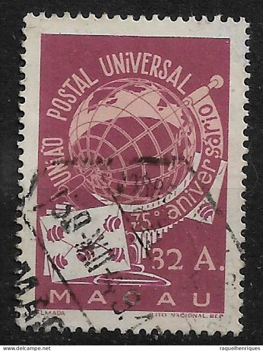 MACAU 1949 The 75th Anniversary Of U.P.U. USED (NP#72-P17-L5) - Gebraucht