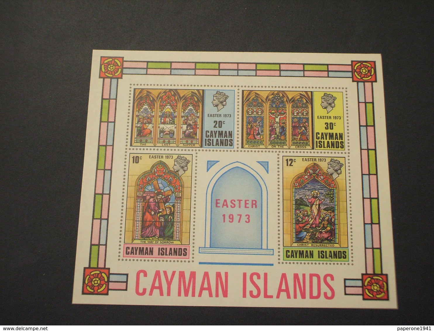 CAYMAN  - BF 1973 NATALE QUADRI - NUOVI(++) - Cayman (Isole)