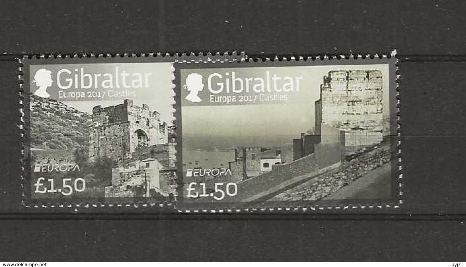 2017 MNH Gibraltar Mi 1772-73 Postfris** - Gibraltar