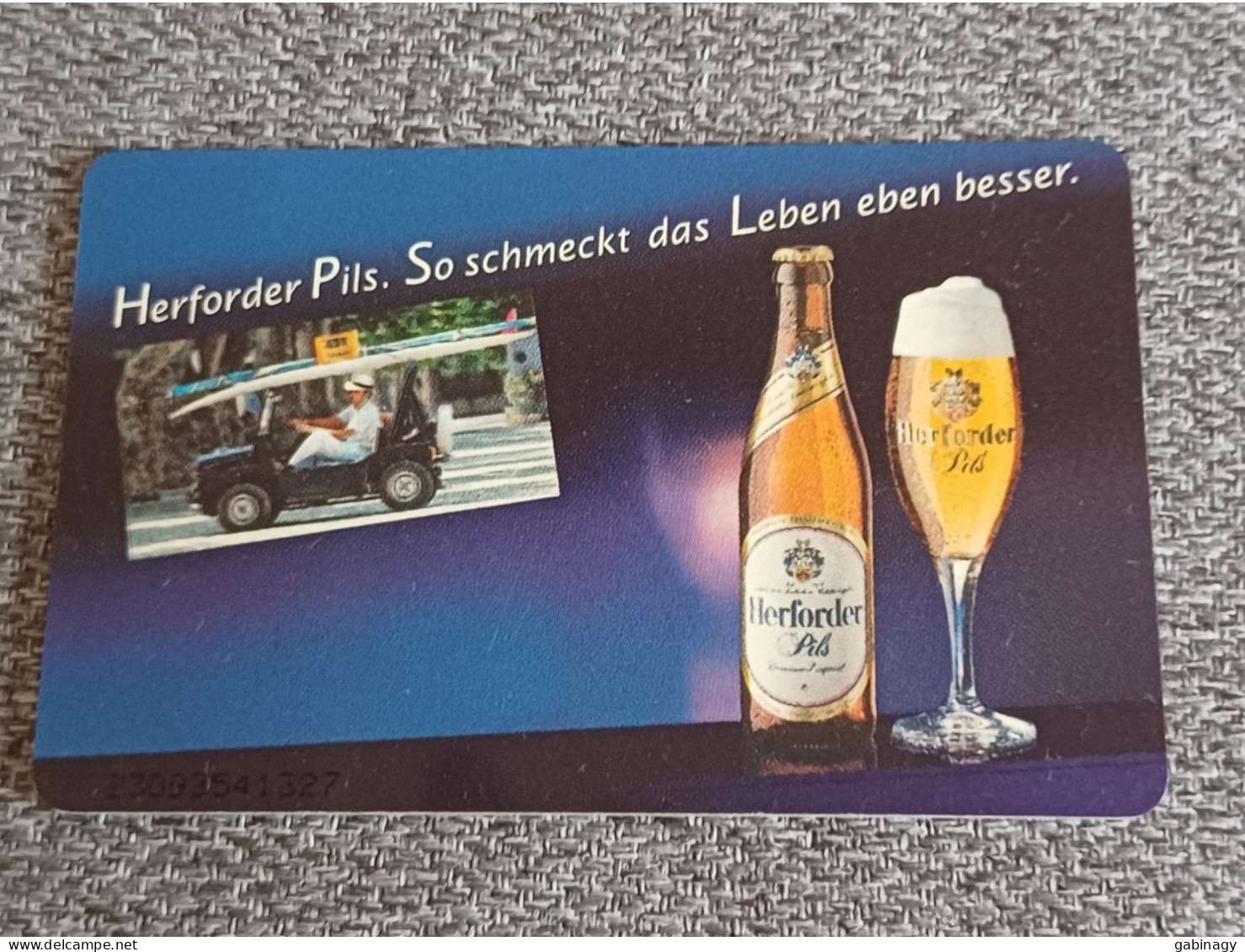 GERMANY-1062 - K 1227 - Herforder Pils - BEER - 4.000ex. - K-Series: Kundenserie