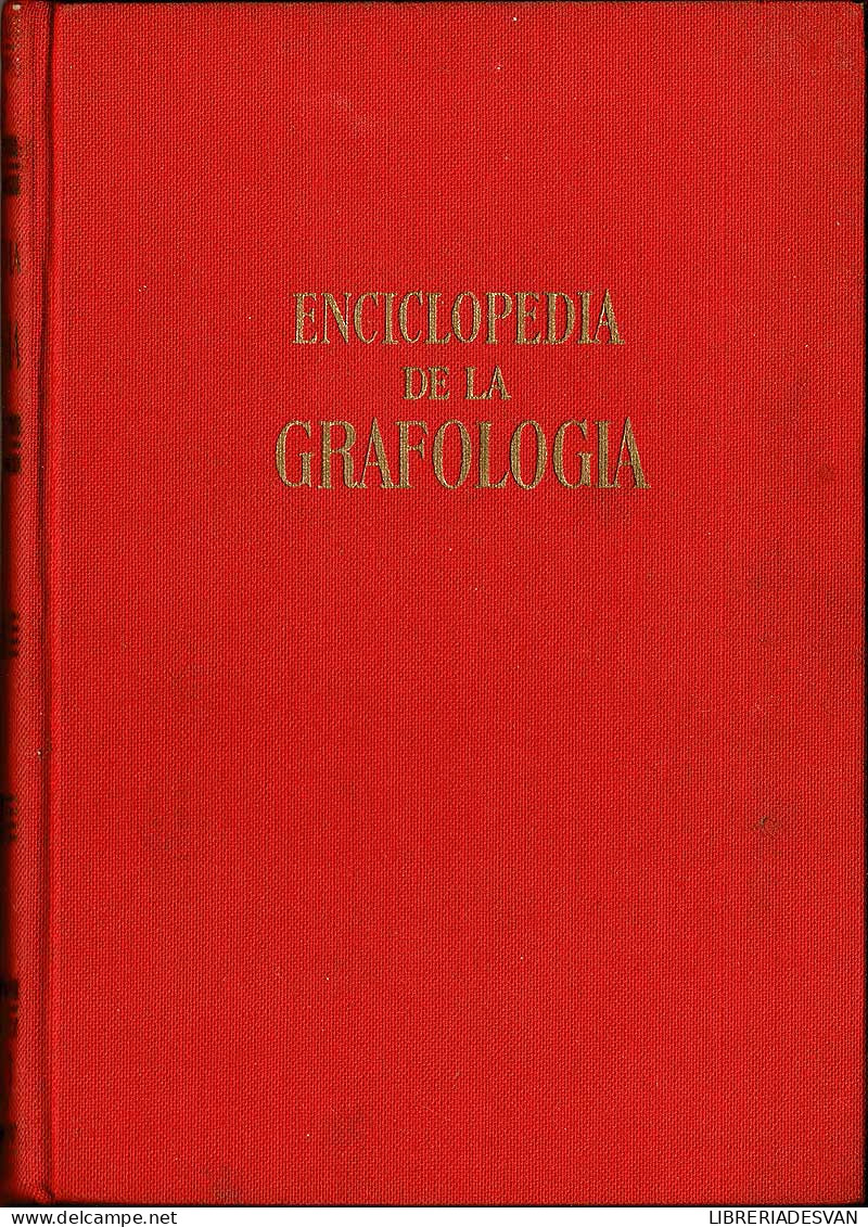 Enciclopedia De La Grafología - Adolfo Nanot Viayna - Filosofía Y Sicología