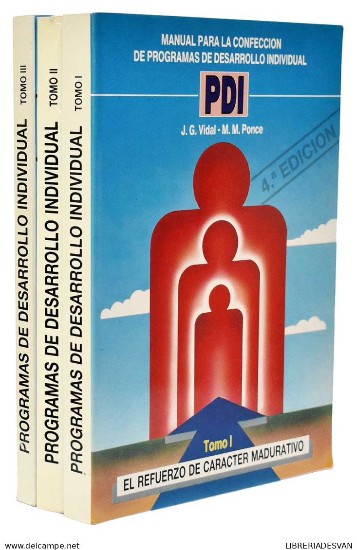 Manual Para La Confección De Programas De Desarrollo Individual. 3 Tomos - J. G. Vidal Y D. G. Manjón - Philosophie & Psychologie