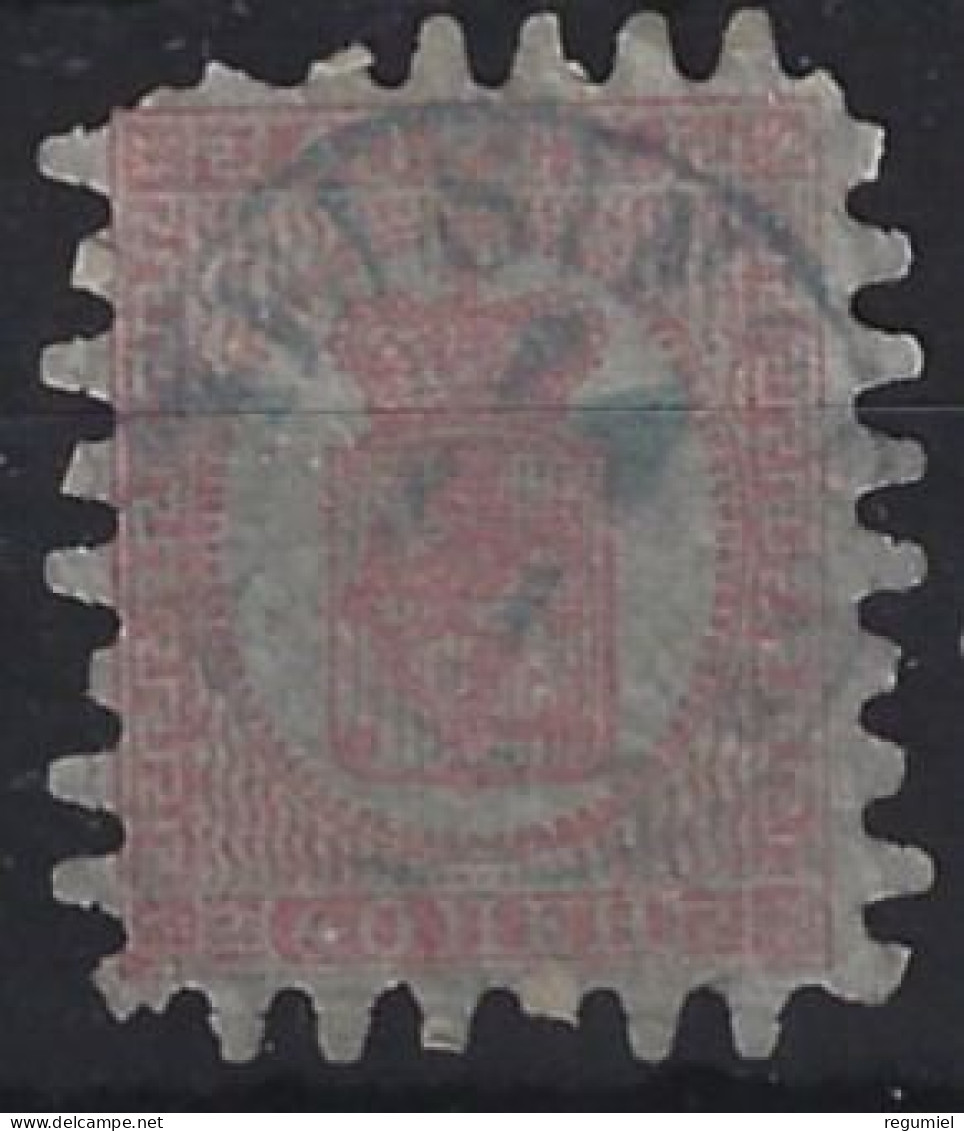 Finlandia U    9 (o) Usado.1866 - Usati