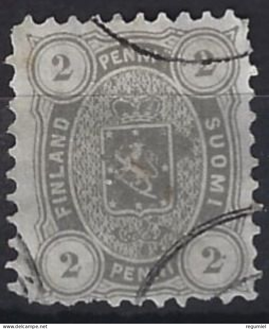 Finlandia U   13a (o) Usado.1875. Dent. 11 - Usati