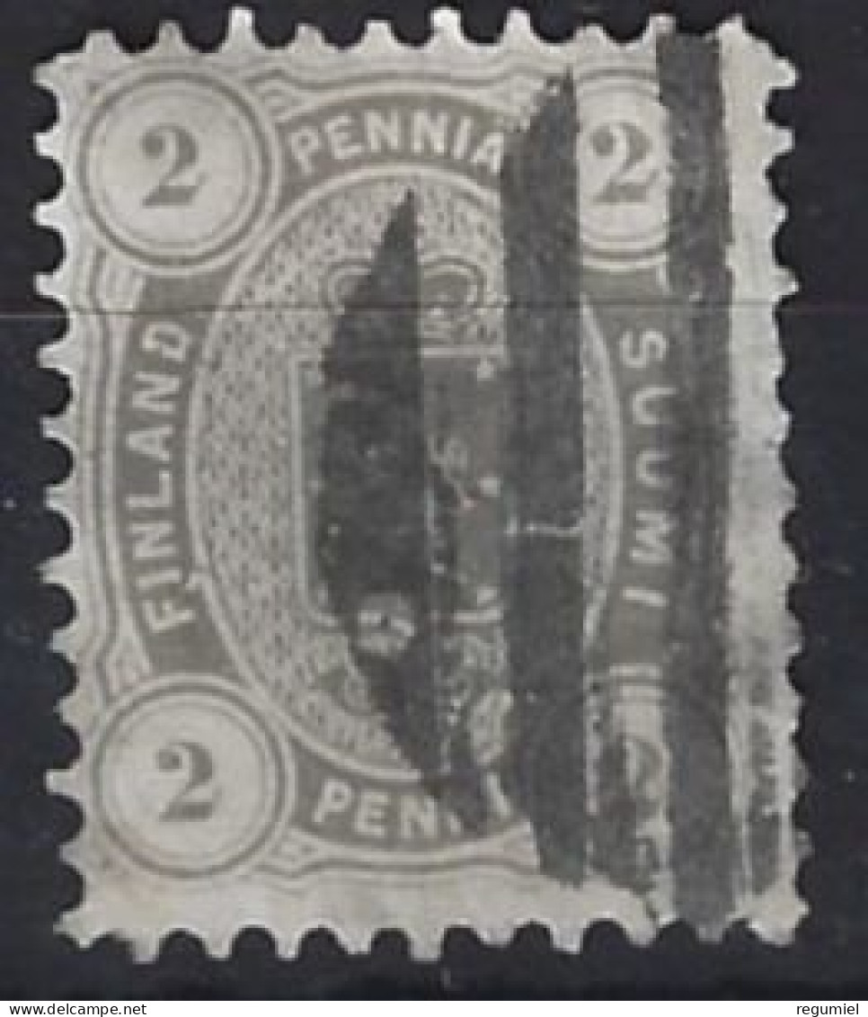 Finlandia U   13a (o) Usado.1875. Dent. 11 - Usati