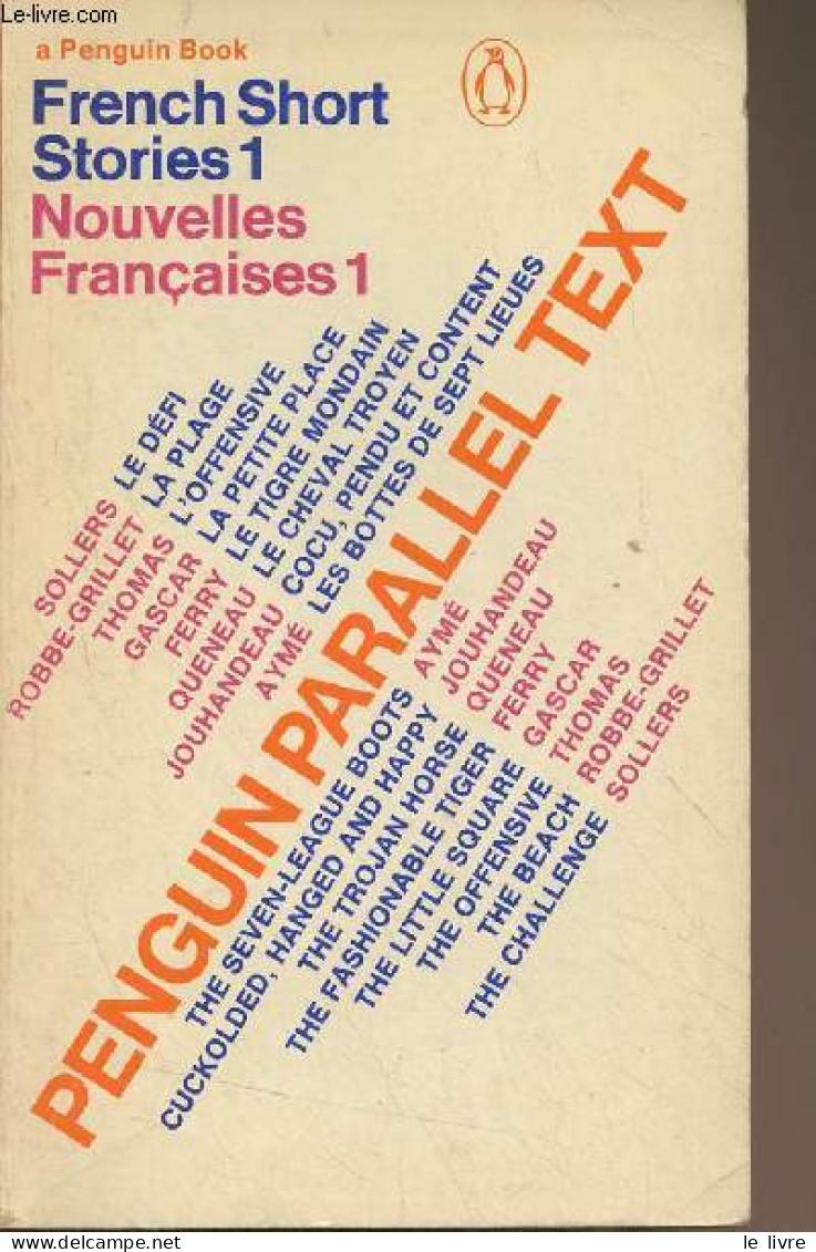 French Short Stories, Vol 1 - Nouvelles Françaises, Tome 1 - Collectif - 1978 - Language Study