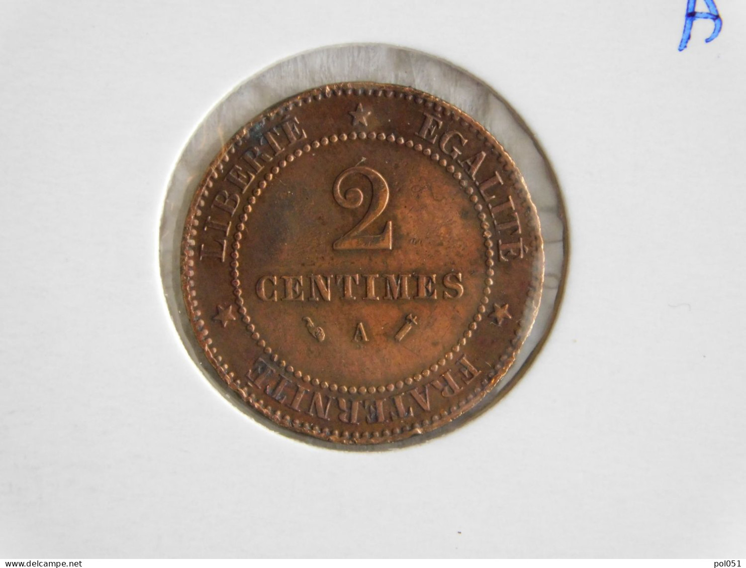 France 2 Centimes 1891 (65) - 2 Centimes