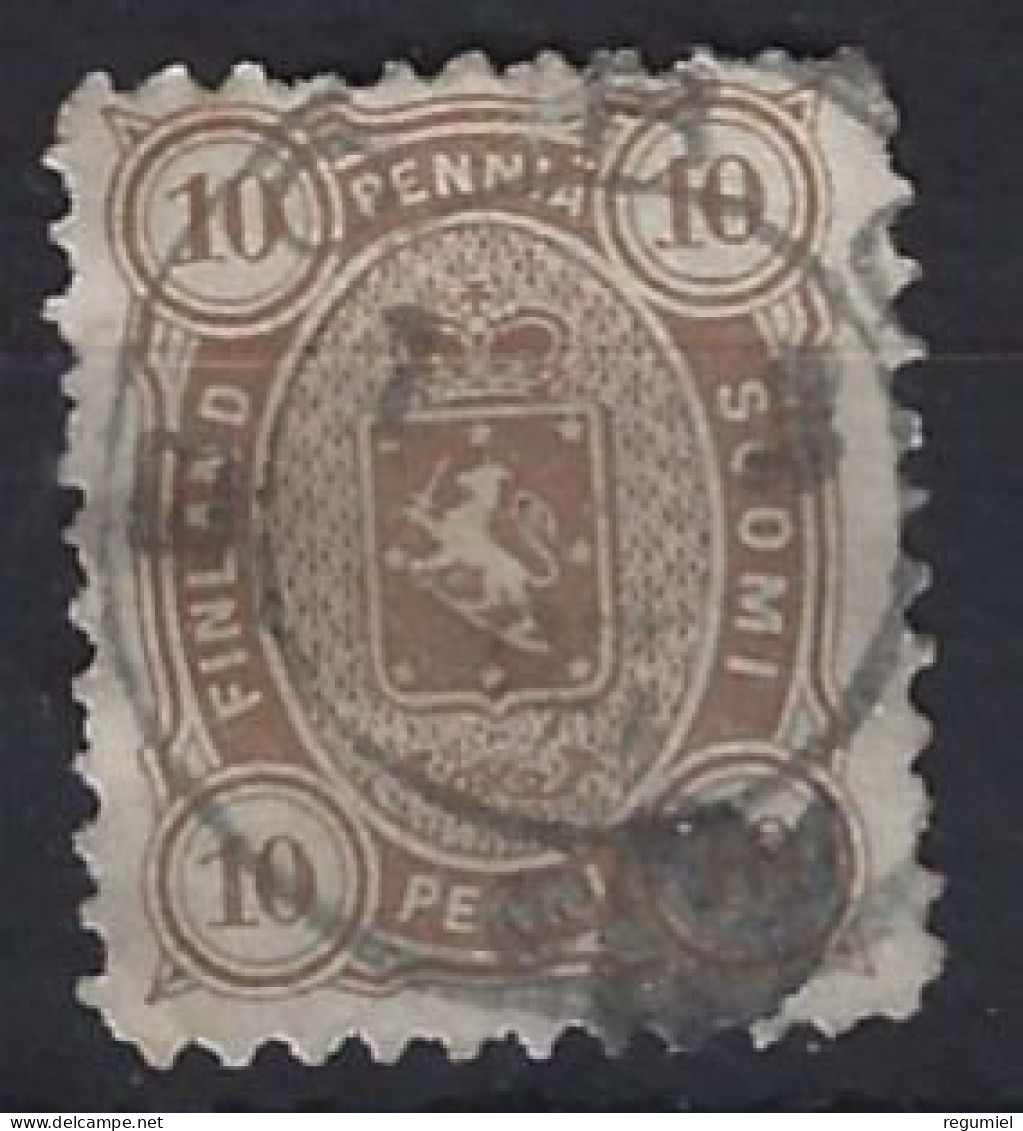 Finlandia U   15a (o) Usado.1875. Dent. 11 - Gebruikt