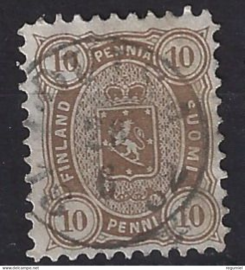 Finlandia U   15a (o) Usado.1875. Dent. 11 - Gebruikt