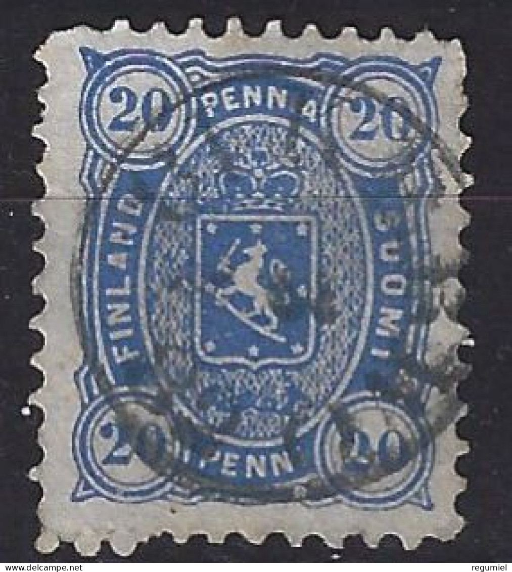 Finlandia U   16a (o) Usado.1875. Dent. 11 - Usati
