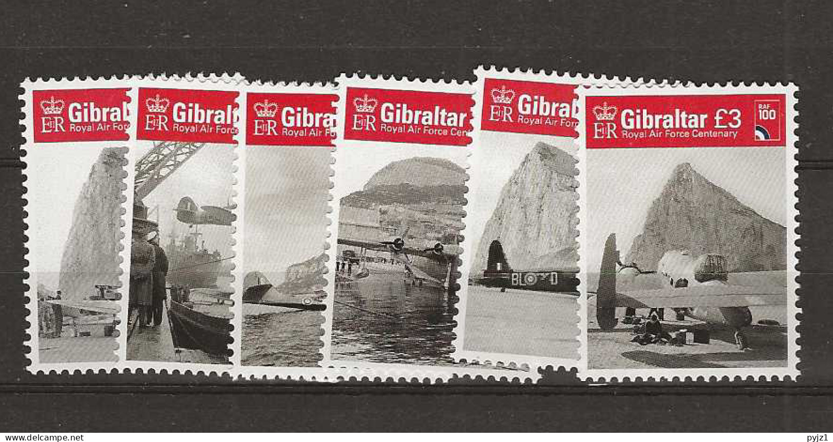 2018 MNH Gibraltar Mi 1858-63 Postfris** - Gibraltar