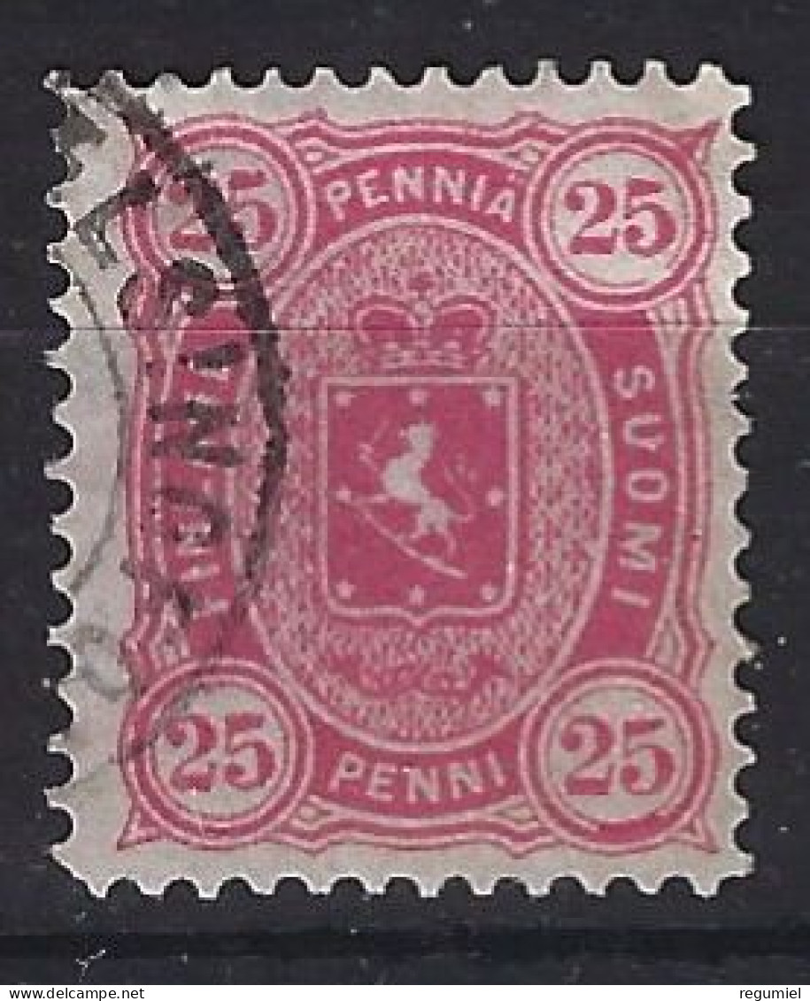 Finlandia U   17 (o) Usado.1875. Dent. 12 1/2 - Oblitérés