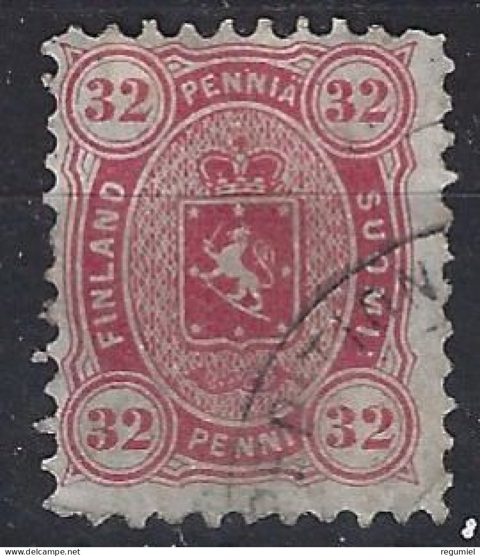 Finlandia U   20 (o) Usado.1875. Dent. 11 - Used Stamps