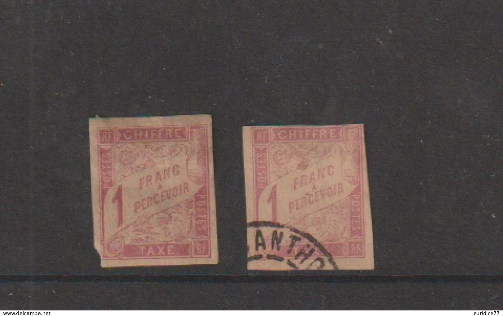 Timbre Taxe Colonies Générales 1893-1908 - No 25 CV50€ - Taxe