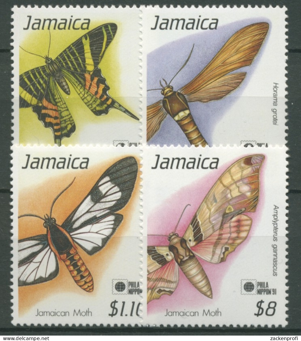 Jamaika 1991 PHILANIPPON '91: Schmetterlinge 774/77 Postfrisch - Jamaica (1962-...)