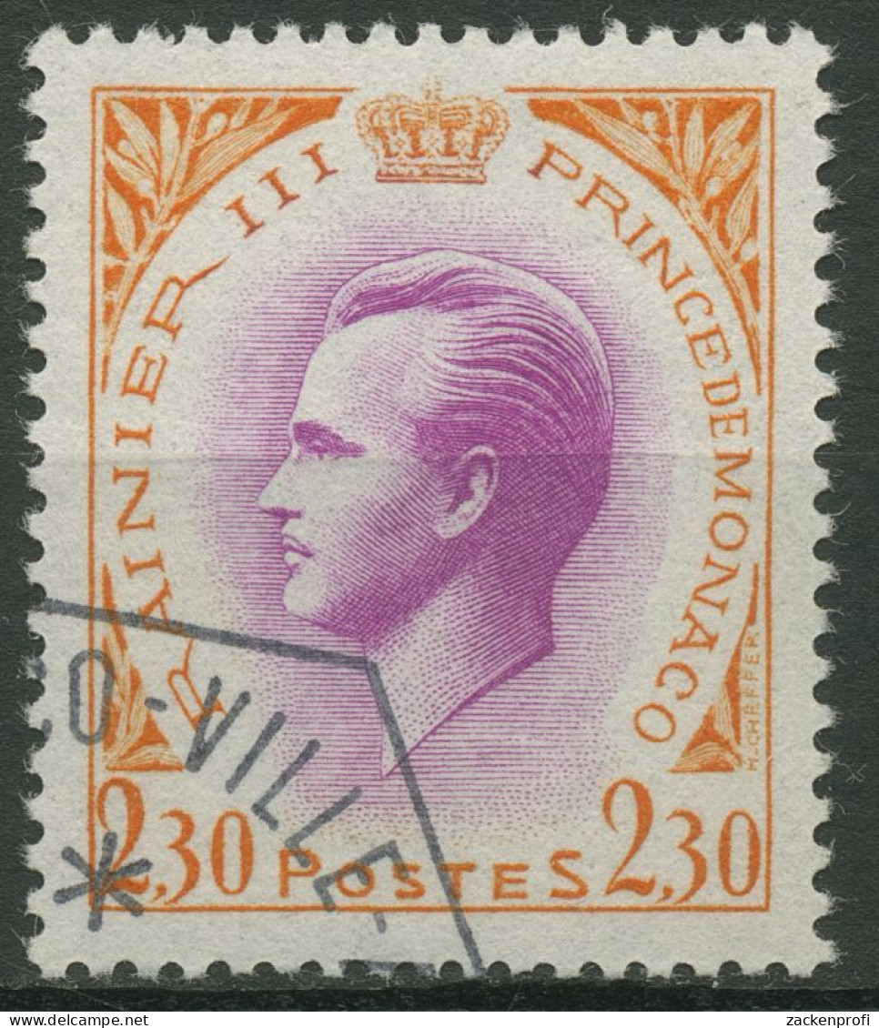Monaco 1966 Fürst Rainier III. 847 Gestempelt - Used Stamps