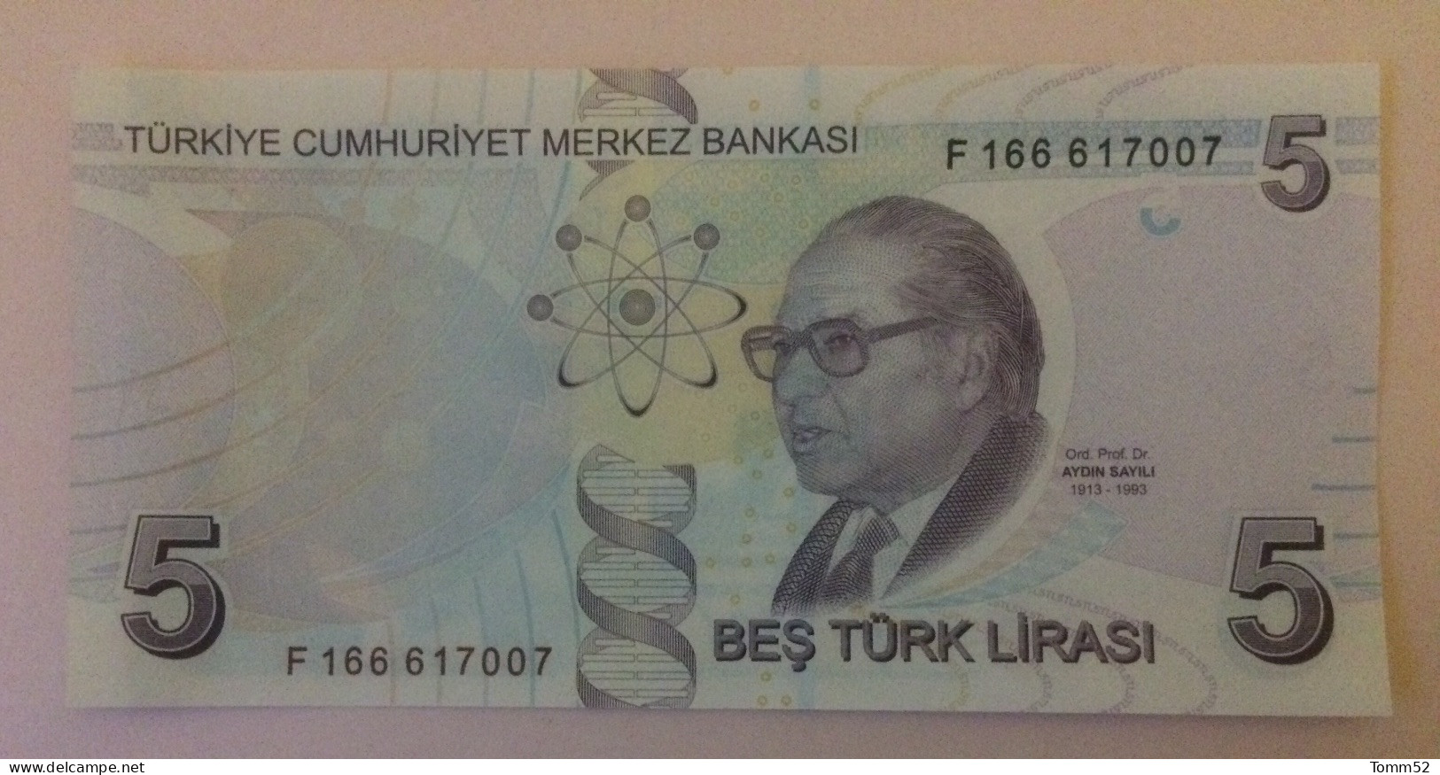 TURKEY 5 Lira UNC - Turkije