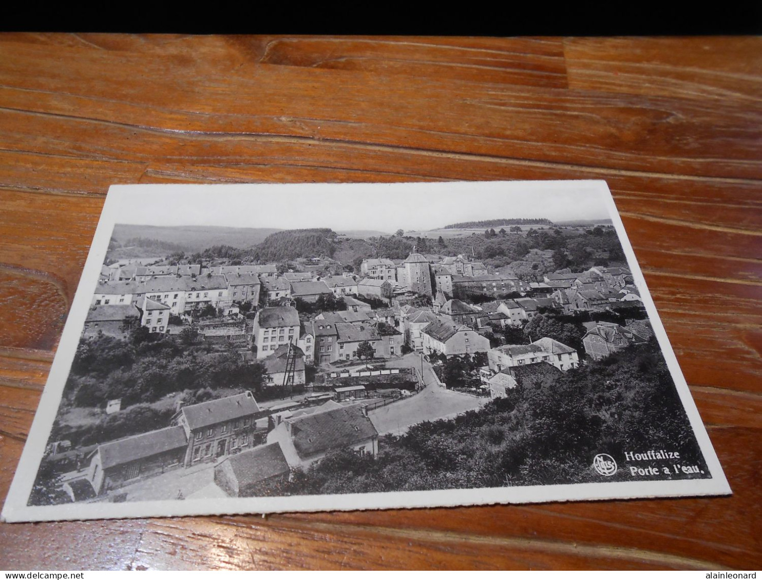 Houffalize Vue Vers La Gare Et Hospice 1919 - Houffalize