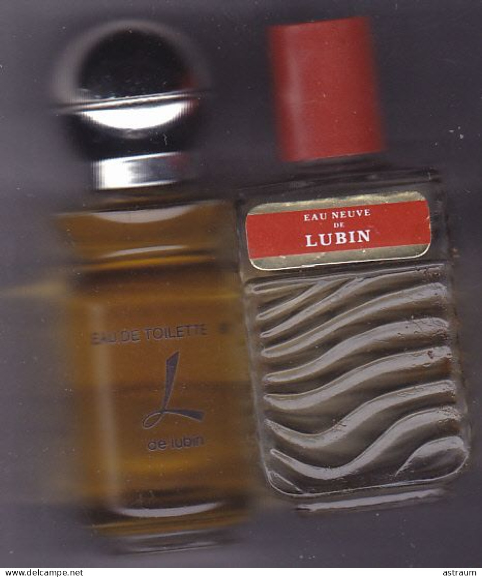 Lot De 2 Miniature Vintage Parfum - Lubin - Eau Neuve & EDT - Pleine Sans Boite 7ml - Miniatures Femmes (sans Boite)