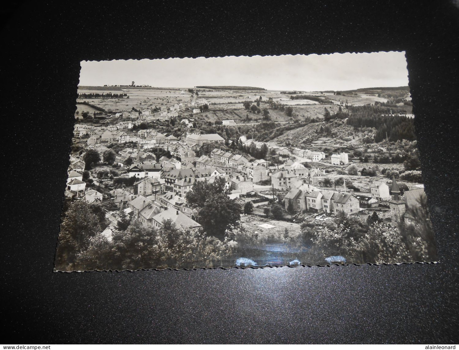 Houffalize Panorama Depuis Le Bois Des Moines Après 1945 - Houffalize