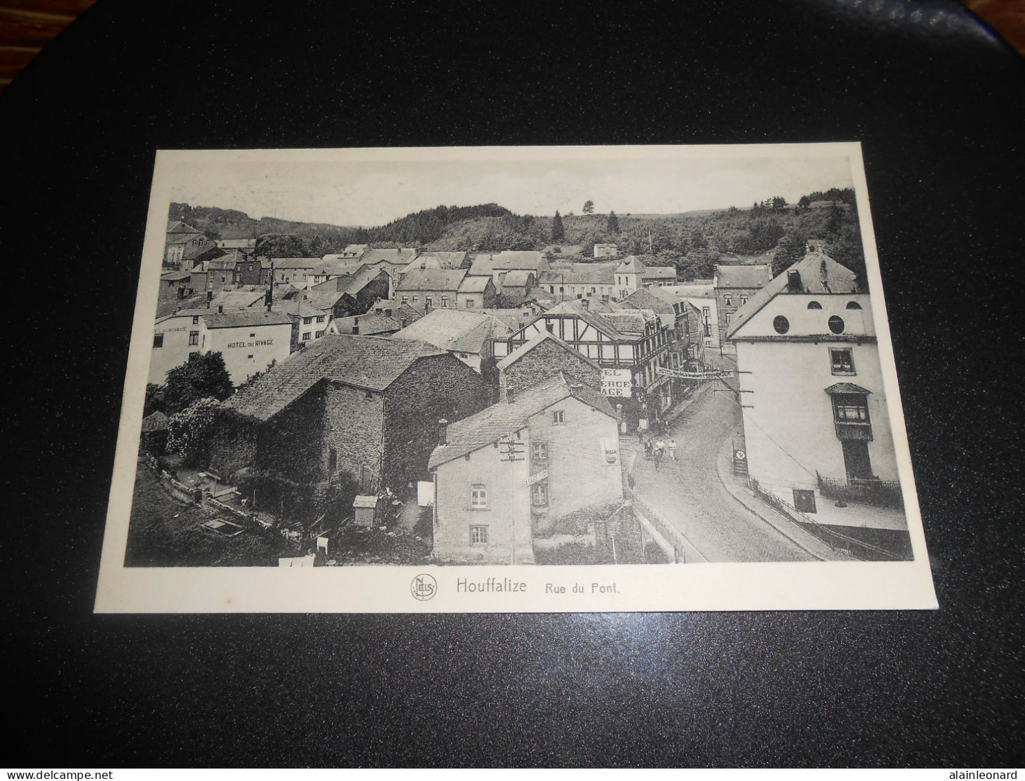 Houffalize La Rue Du Pont Depuis Ste Anne Avant Guerre - Houffalize